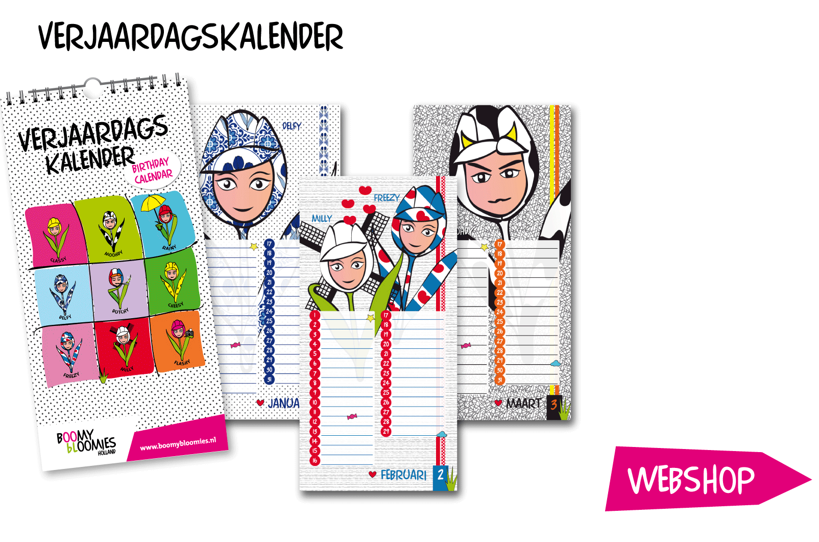 boomybloomies verjaardagskalender2